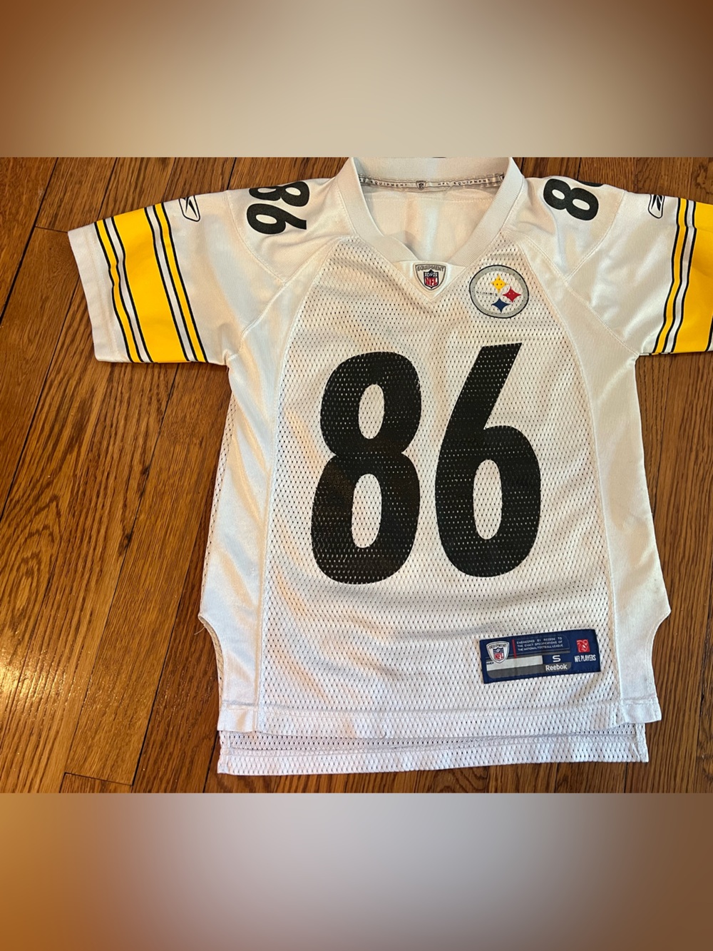 Pittsburgh Steelers #86 Hines ward White Football Jersey